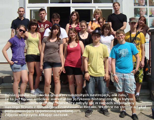 Uczestnicy wymiany 2011 - kliknij i zobacz wi�cej zdj��
