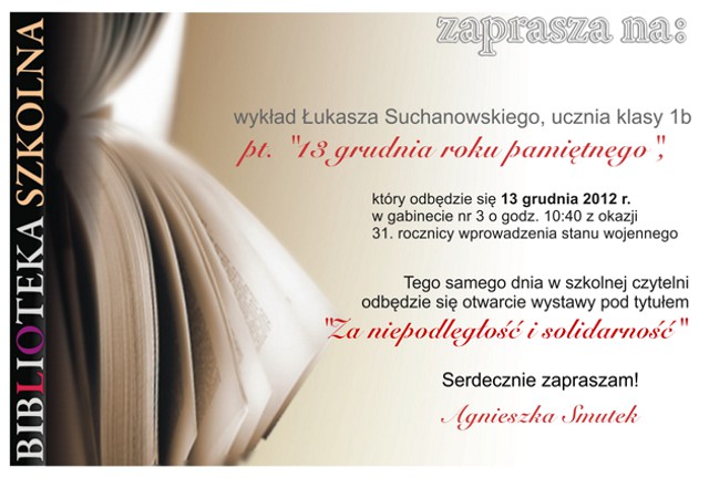 Zapraszamy!