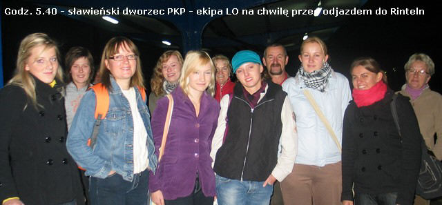uczestnicy wymiany S�awno-Rinteln